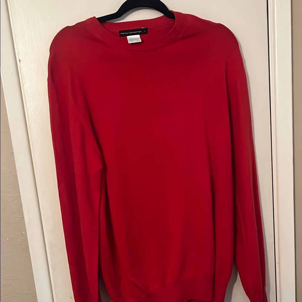 Men's Red Sweater